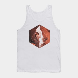 Antelope Canyon Geometric Photography Tank Top